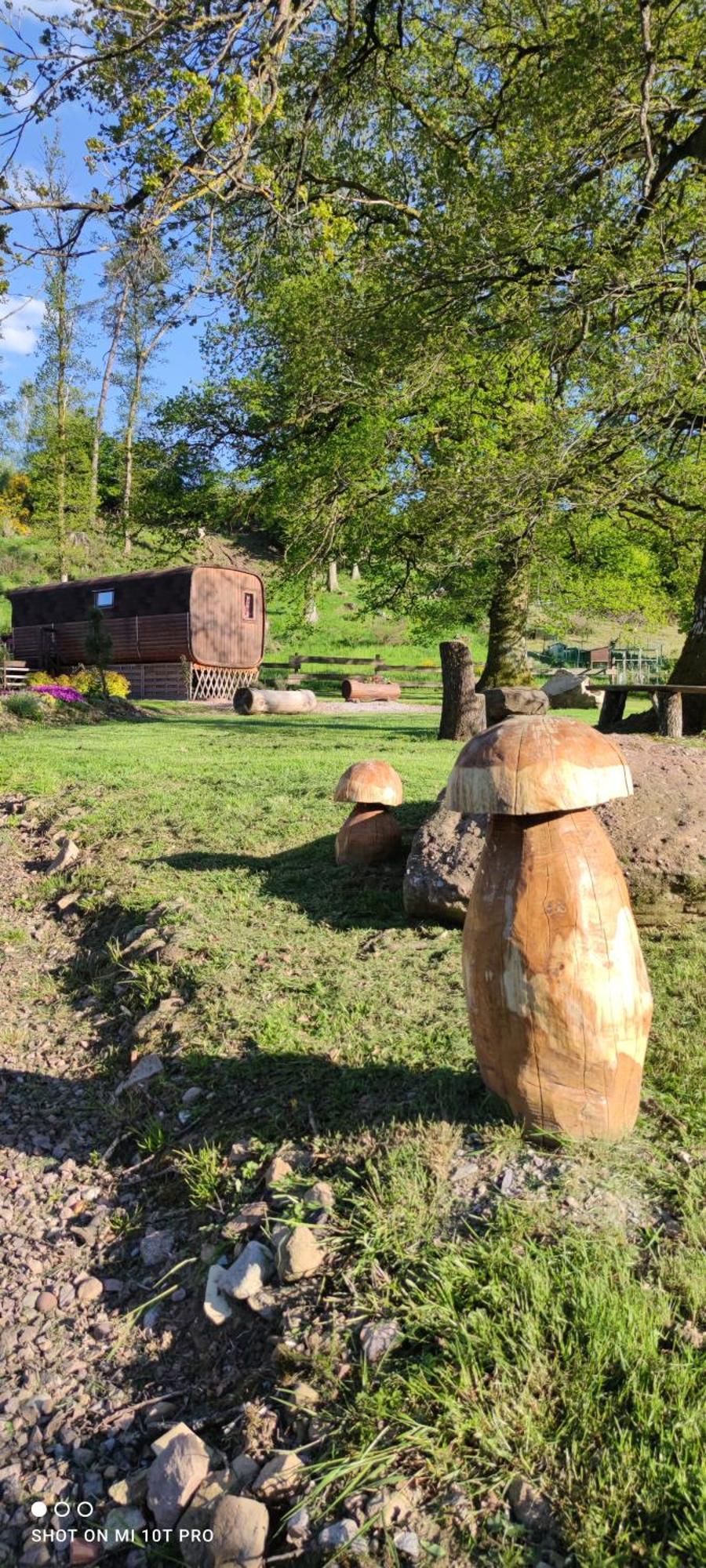 Ma Roulotte Sous Les Chenes "La Passionnee" Hotel Raon-aux-Bois Exterior foto