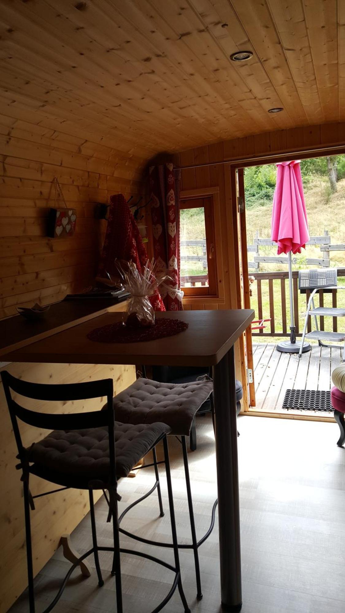 Ma Roulotte Sous Les Chenes "La Passionnee" Hotel Raon-aux-Bois Exterior foto